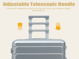 28 Inch ABS Hard Shell Large Travel Checked Luggage - Scratch Resistant Surface Four W2787P437272