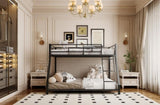Metal Twin XL Full Bunk bed for Kids and Adults W3375P302286