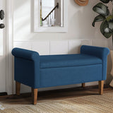 Upholstered Storage Bench B035P265910