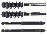 4Pcs Front Rear Left Right Shock Strut Assys w/o ADS Fit for Smart Fortwo W451 2008-2016 4513201831 23005756