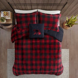 Full/Queen Plush to Sherpa Down Alternative Comforter Set B035100499