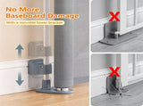 Retractable Baby Gate, 71in Wide Mesh Safety Gate with Double Lock, One-Hand Operation, No Bottom 79263297
