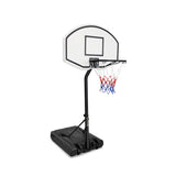 ZUN Portable Poolside Basketball Hoop Swimming Pool 3.1ft to 4.7ft Height-Adjustable Basketball System 12837257