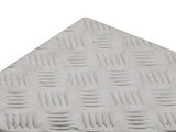 30" Elegant 5-Strips Pattern Aluminum Toolbox Silver 70391005