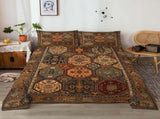 4pcs Ancient patterns flat sheet fitted sheet set combination Mysterious 30750336