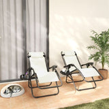 ZUN Folding Lounge Chairs / beach chair 65187554