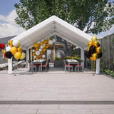 20x20 FT Party Tent with 2 Storage Bags & Removable Sidewalls, Outdoor Canopy Gazebo for Carport 09080861