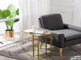 Marble Simple C-Side Table White 44375930