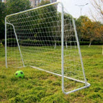 ZUN 8' x 5' Soccer Goal Training Set with Net Buckles Ground Nail Football Sports 12147701