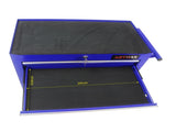 7 DRAWERS MULTIFUNCTIONAL TOOL CART WITH WHEELS-BLUE W1102107326