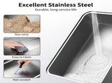 STAINLESS STEEL CAT LITTER BOX BIG SIZE W1612P461521