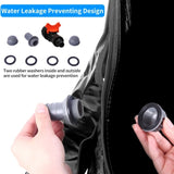 132 Gallon Folding Rain Barrel Water Collector Black 97678622