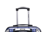 Luggage set PC material four piece travel luggage set, with rotating wheels and a sense of T3292P320449