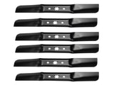 6 Pack Repl Cub Mower Blades 742-05052 942-05052 Fit for 50" Lawn Tractor and RZT Mowers Cub 50159092