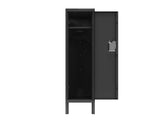 1 Door Tall Single Metal Locker-Retro Style Storage Cabinet--Industrial Furniture--For Living 14021763