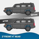 4" Drop Lowering Kit for Chevy Tahoe Suburban GMC Yukon XL Denali 2007-2014 35437626