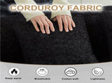 Curved Sectional Sofa, 106.3-inch Oversized Modern Bone-Free Cloud Sofa with 6 Pillows Luxury W3505P355584