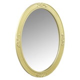 Luxury Makeup Vanity Desk with Oval Mirror, 3-Drawer Dressing Table for Jewelry Storage, Elegant N844P292481G