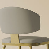 Dining Chairs Set of 2, Modern Design Home Chairs, PU Leather Metal Dining Chairs for Kitchen Dining W2700P304810