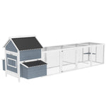 ZUN Wooden Chicken Coop 68932594