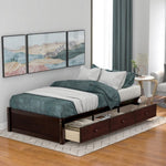 ZUN Orisfur. Twin Size Platform Storage Bed with 3 Drawers WF193634AAD