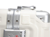 20 Inch Carry On Luggage, Aluminum Frame ABS Hard Shell Suitcase with USB Charging Port, Foldable W2787P536207