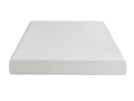 ZUN 8-inch Queen Size Bed Mattress Gel-Infused Memory Foam Mattress, Firm, White, Mattress in a Box B011P212252