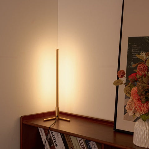 ZUN Light LED Table Lamp Minimalist Bedside Lamp 3 Colors & RGB Corner Desk Light 79785515