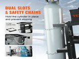 Welding Cart, 3-Tier Welder Cart Heavy Duty with 400Lbs Static Weight Capacity, 360&deg Swivel 02052005