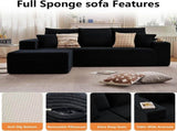 96" Modular Sectional Sofa with L-Shape Chaise,Sectional Couches for Living Room&Home Office,DIY W6263P547507