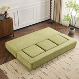 Ebern Designs Convertible Sectional Sofa with 3 Storage Ottomans - High-Resilience Foam Sleeper, W1829P280223