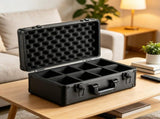 Graded Card Storage Box , Graded Sports Cards Holder Carrying Case with Key Lock Foam 58479242