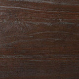 MDF Nightstand with 2 Drawers in Dark Cocoa Finish B016P254582