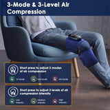 Cordless Knee Massager Heated Knee Brace Wrap Electric Knee Heating Pad with 5-Level Heating 3-Level 58243632