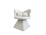 Vanity Chair with Butterfly Back,Swivel Accent Chair Dining Chairs,Makeup Stool for Bedroom Dressing 13176265