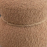 WKJ1Y Light camel snowman stool, seat body width 14.56in round belly, playful and lovely, suitable W2085P166459