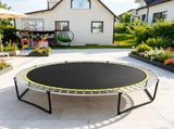 12ft Round Replacement Trampoline Mat, UV-Resistant Jumping Pad with V-Rings & Spring Tool 69982717