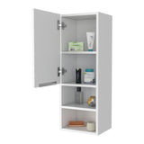 ZUN Milwaukee Medicine Cabinet, Two Shelves, Single Door Cabinet, Two Interior Shelves B128P148746