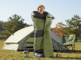 Rectangular Heated Sleeping Bag, Lightweight Sleeping Bag with Multi USB Powered Heating Pads, 06031650
