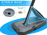 Use for Outdoor Height Adjustable 7.5 to 10ft Basketball Hoop 44 Inch Backboard Portable Basketball 29281952