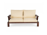 2 Pieces Outdoor Sofa Set 2-person Patio Seating Group Outdoor Conversation Set with Cushions and a N719P246159D