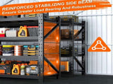 31.5''W Heavy Duty Storage Shelves, 2500LBS Metal Garage Shelving Units, 4 Tier Adjustable Large 77992149