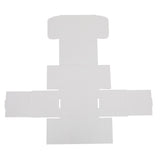 50 Corrugated Paper Boxes 6x4x4"White Outside and Yellow Inside 08347843