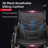 Folding Manual Transport Wheelchair, 20 " Seat With Front and Rear Locking Hand Brakes, 24 " Quick W3121P297087