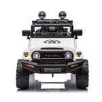 ZUN Licensed TOYOTA FJ Cruiser,12V Kids ride on car 2.4G W/Parents Remote Control,electric car for W1396107514