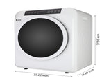 GDZ60-618E Upgraded LCD Screen Ultraviolet Sterilization Household Dryer 6kg Drum Dryer 2 Pieces Of 85257103