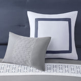 Cal King 8 Piece Embroidered Comforter Set B03594956