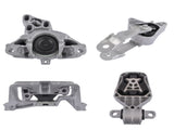 4X Engine Motor & Auto Trans Mount Fits for Mercedes CLA250 GLA250 2.0L L4 Auto Trans 2462400809 58889715