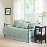 6 Piece Reversible Daybed Cover Set Seafoam Daybed B03597487