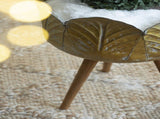 Set of 2 Metal Planter With Wood Legs Stand, LD18.5x23.5" SD15.7x20" W2078P498308